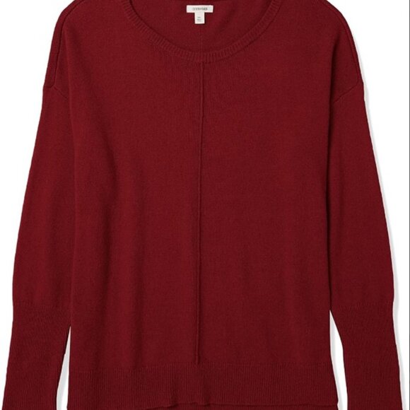 Goodthreads red jersey stitch sweater size L - Picture 4 of 4